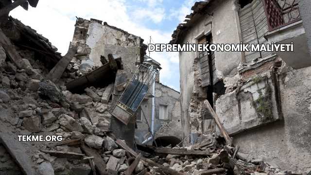 Depremin Ekonomik Maliyeti