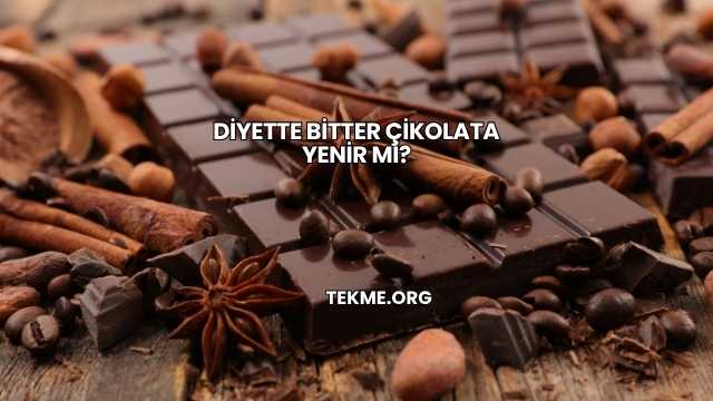 Diyette Bitter Çikolata Yenir mi?
