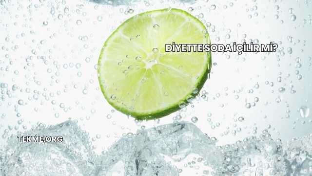 Diyette Soda İçilir mi?