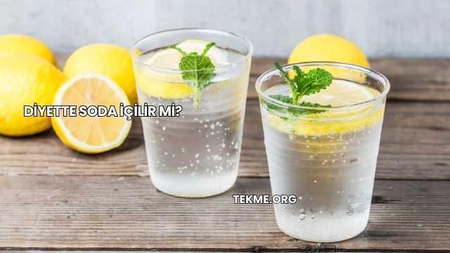 Diyette Soda İçilir mi?