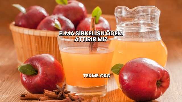 Elma Sirkeli Su Ödem Attırır mı?
