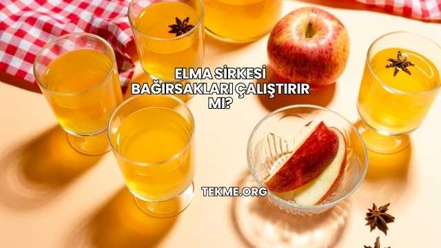 Elma Sirkesi Bağırsakları Çalıştırır mı?