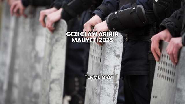 Gezi Olaylarının Maliyeti 2025