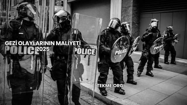 Gezi Olaylarının Maliyeti 2025