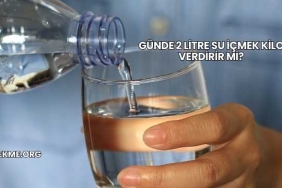 Günde 2 Litre Su İçmek Kilo Verdirir mi?