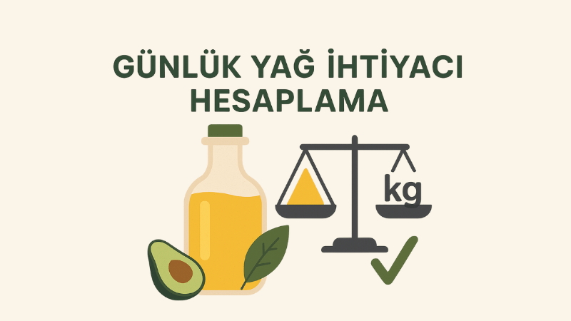 Günlük Yağ İhtiyacı Hesaplama