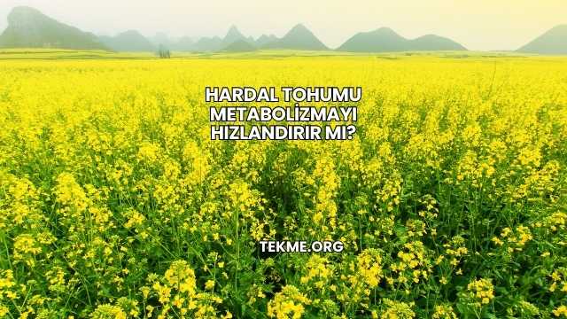 Hardal Tohumu Metabolizmayı Hızlandırır mı?