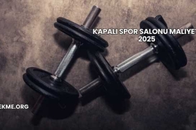 Kapalı Spor Salonu Maliyeti 2025