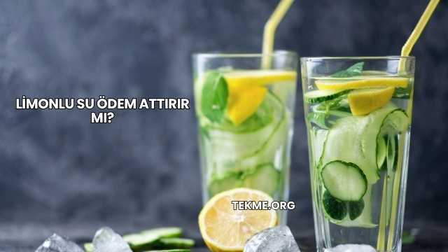 Limonlu Su Ödem Attırır mı?