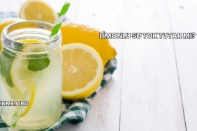 Limonlu Su Tok Tutar mı?