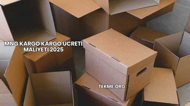 MNG Kargo Kargo Ücreti Maliyeti 2025