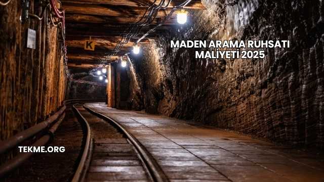 Maden Arama Ruhsatı Maliyeti 2025