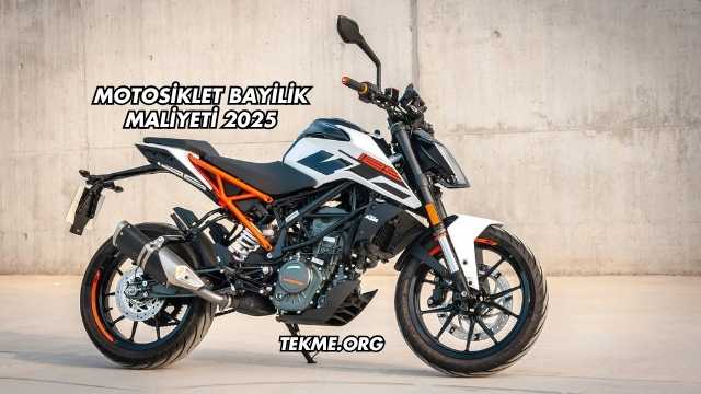 Motosiklet Bayilik Maliyeti 2025