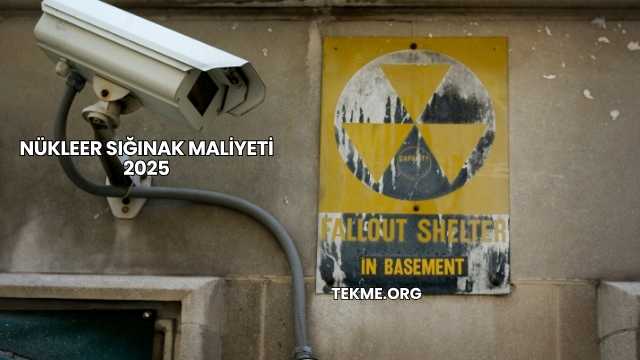 Nükleer Sığınak Maliyeti 2025