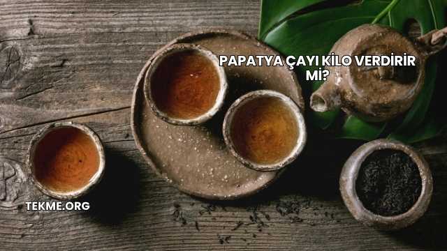 Papatya Çayı Kilo Verdirir mi?