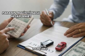 Paranın Maliyeti Nasıl Hesaplanır?