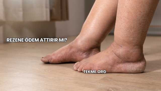 Rezene Ödem Attırır mı?