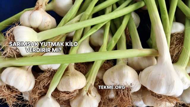 Sarımsak Yutmak Kilo Verdirir mi?