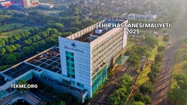 Şehir Hastanesi Maliyeti 2025