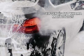 Self Servis Oto Yıkama Maliyeti 2025