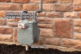 Sıfırdan Doğalgaz Döşeme Maliyeti 2025
