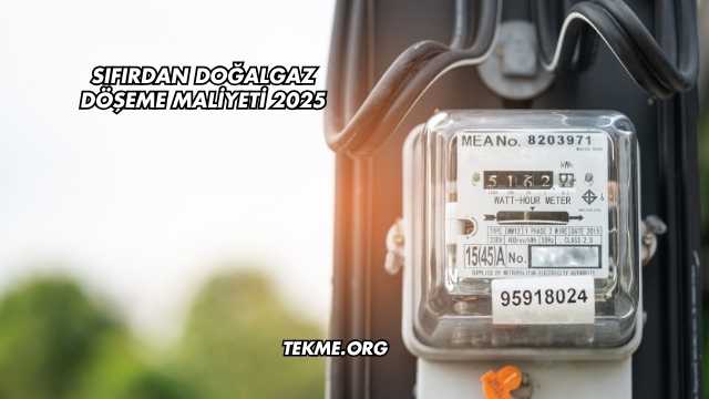 Sıfırdan Doğalgaz Döşeme Maliyeti 2025