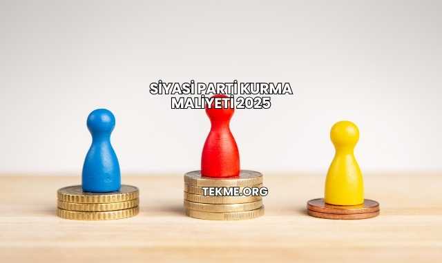 Siyasi Parti Kurma Maliyeti 2025