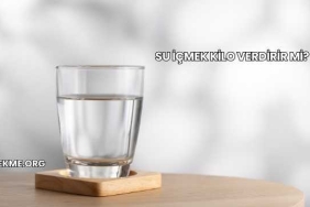Su İçmek Kilo Verdirir mi?