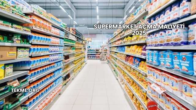 Süpermarket Açma Maliyeti 2025