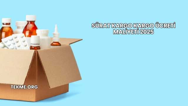 Sürat Kargo Kargo Ücreti Maliyeti 2025