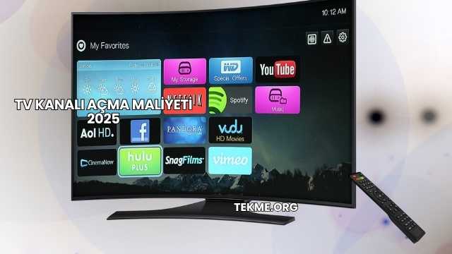 TV Kanalı Açma Maliyeti 2025