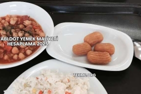 Tabldot Yemek Maliyeti Hesaplama 2025
