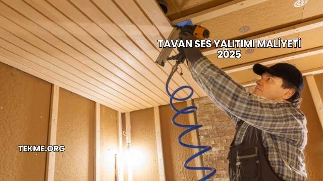 Tavan Ses Yalıtımı Maliyeti 2025