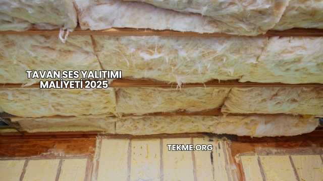 Tavan Ses Yalıtımı Maliyeti 2025