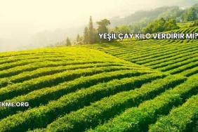 Yeşil Çay Kilo Verdirir mi?