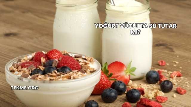 Yoğurt Vücutta Su Tutar mı?