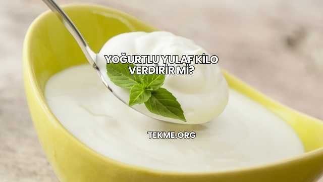 Yoğurtlu Yulaf Kilo Verdirir mi?