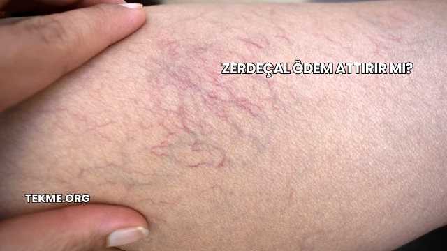Zerdeçal Ödem Attırır mı?