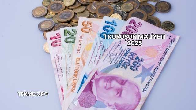 1 Kuruşun Maliyeti 2025