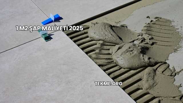 1 M2 Şap Maliyeti 2025