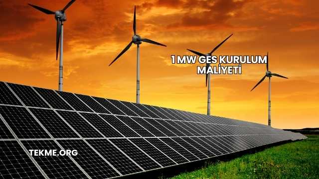 1 MW GES Kurulum Maliyeti