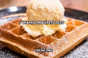 1 Waffle Maliyeti 2025