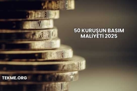 50 Kuruşun Basım Maliyeti 2025