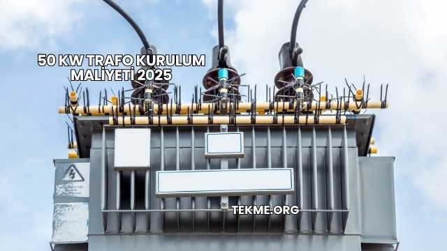 50 kW Trafo Kurulum Maliyeti 2025