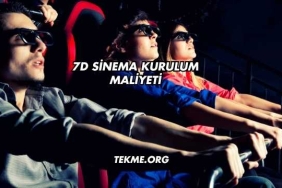 7D Sinema Kurulum Maliyeti