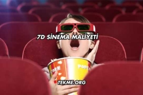 7D Sinema Maliyeti