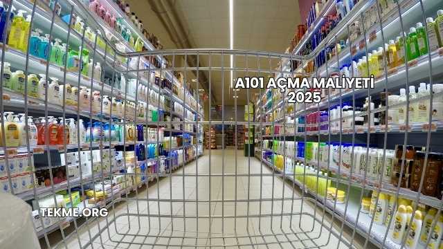 A101 Açma Maliyeti 2025