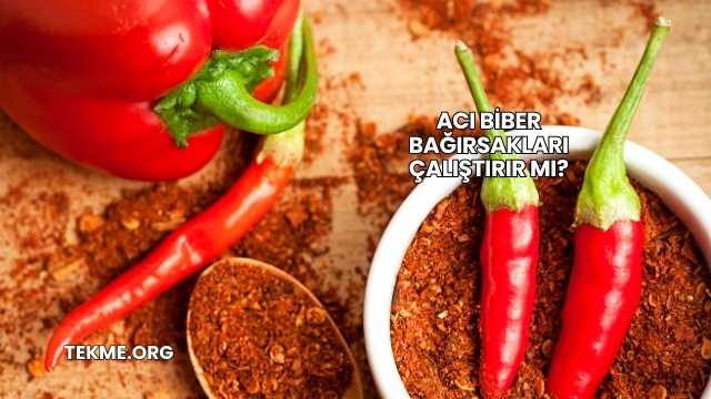 Acı Biber Bağırsakları Çalıştırır mı?