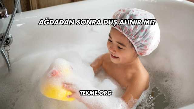 Ağdadan Sonra Duş Alınır mı?