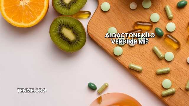 Aldactone Kilo Verdirir mi?
